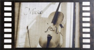 OBRAZ 60x30x1 -VIOLIN2